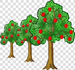 Far Near Apple Tree Clipart Png Clipartly   Free Clip Art Apple Trees  Transparent Png