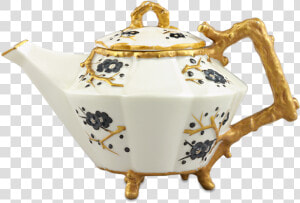 Belleek Thorn Pattern Teapot   Teapot  HD Png Download