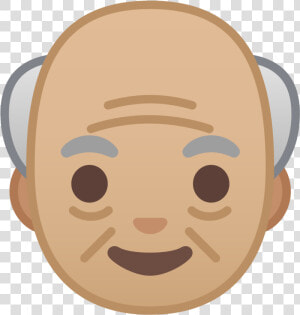 Old Man Medium Light Skin Tone Icon   Old Man Emoji Png  Transparent Png