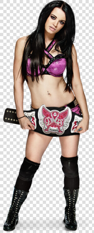 Last Month At A Wwe Live Event Former Paige Took A   Raw Diva Champion Paige  HD Png Download