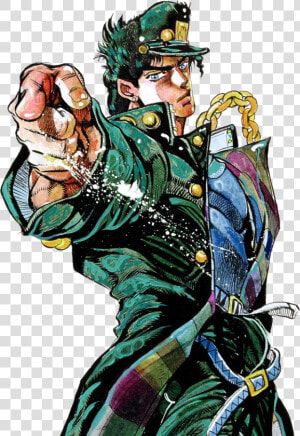 Jojo S Bizarre Adventure Jotaro Pose   Png Download   Jotaro Kujo Pose  Transparent Png