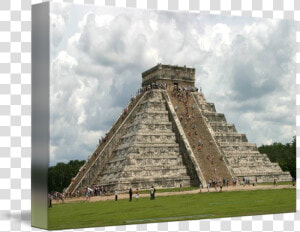 Clip Art Mayan Pyramid Art   Chichen Itza  HD Png Download