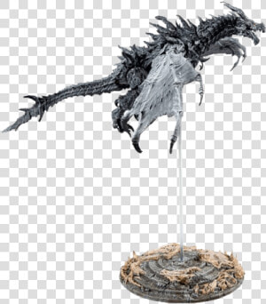 The Elder Scrolls V Skyrim Figure Alduin Mcfarlane   Mcfarlane Toys Hungarian Horntail  HD Png Download