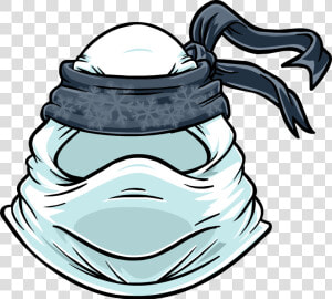 Club Penguin Card Jitsu Nieve Clipart   Png Download   Mask Club Penguin  Transparent Png