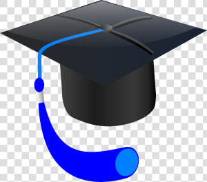 Blue Graduation Cap Svg Clip Arts   Graduation Cap Blue Tassel Png  Transparent Png