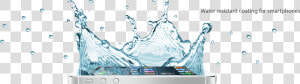 Splash Spray On Water Resistant Kit For Your Phone   Phone In A Water Splash  HD Png Download