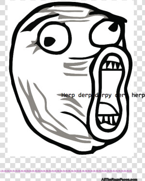 Transparent Surprised Face Clipart   Troll Face Transparent  HD Png Download