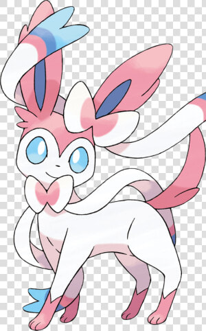 Sylveon Pokemon Eevee  HD Png Download