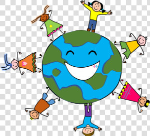 Earth Clipart For Kid Png Pencil And In Color Earth   Save The Earth Clipart  Transparent Png