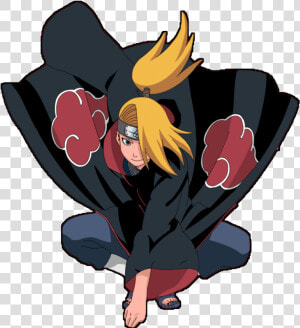 Deidara Akatsuki 3 By Narutotadomikaari1 On Deviantart   Deidara Render Deidara Png  Transparent Png