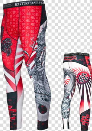 Компрессионные Штаны Extreme Hobby Yakuza   Leggings  HD Png Download