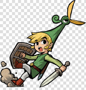 Legend Of Zelda Minish Cap Art  HD Png Download