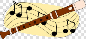 Art Music Recorder Download   Recorder Music Clipart  HD Png Download