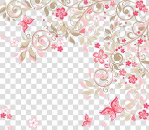 Pink Flower Romantic Rose Wedding Invitation Flowers   Floral Background Hd Png  Transparent Png