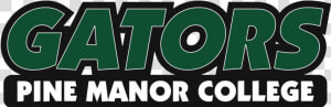 Pine Manor Gators   Pine Manor College Logo  HD Png Download