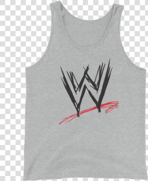 Wwe Scratch Logo Unisex Tank Top Class   Logo W Smack Down  HD Png Download