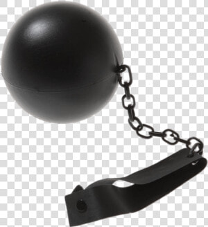 Leather Ball And Chain   Ball And Chain Png  Transparent Png