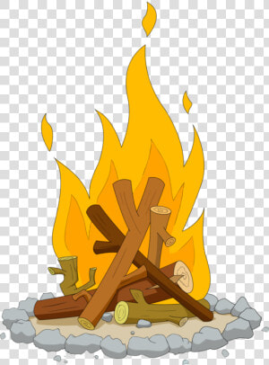 Hunting Clipart Campfire   Campfire Drawing Png  Transparent Png