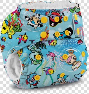 Tokidoki X Kanga Care Rumparooz Cloth Diaper   Diaper  HD Png Download