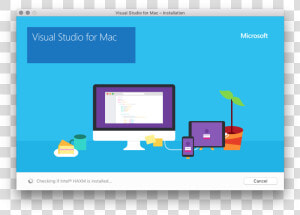 Assessing Your System   Visual Studio For Mac Installer  HD Png Download