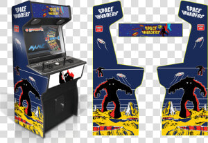 Space Invaders Arcade Cabinet  HD Png Download