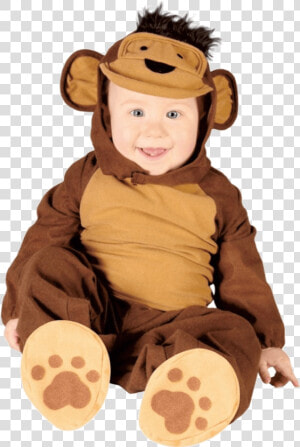 Baby Monkey Costume   Kostum Opica Za Dojenčka  HD Png Download