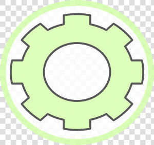 Cog Green Gear Svg Clip Arts   Cog With Exclamation Icon  HD Png Download