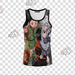 Hunter X Hunter Gon And Killua 3d Tank Top   Neon Genesis Evangelion  HD Png Download