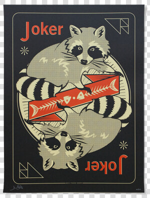 Raccoon Poster   Retro Racoon Poster  HD Png Download