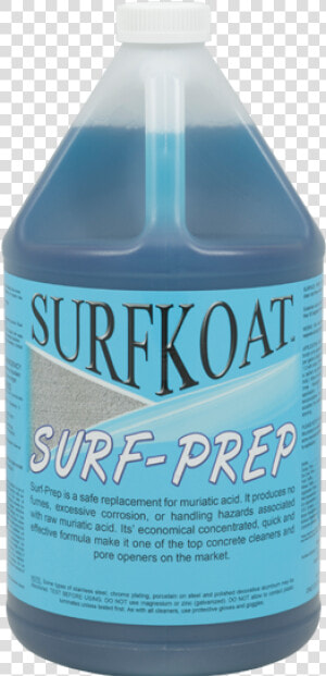 Concrete Cleaners Stripping Surf Prep   Bottle  HD Png Download