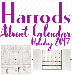 Full Contents And Spoilers Of The Harrods Beauty Advent   Paper  HD Png Download