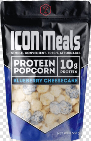 Icon Meals Protein Popcorn Popcorn 240g   Blueberry   Cashew  HD Png Download