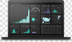 Grow Sales And Marketing Dashboard   Business Intelligence Dashboard  HD Png Download