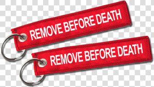 Image Of Remove Before Death Flight Tag   Leave Me The Fuck Alone  HD Png Download