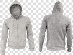 Clip Art Mockup Moletom   Mockup Zip Hoodie Grey  HD Png Download