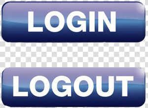 Login And Logout Button Png  Transparent Png