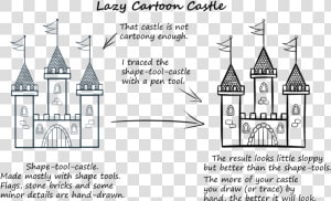 Drawing Bricks Castle Png Freeuse  Transparent Png