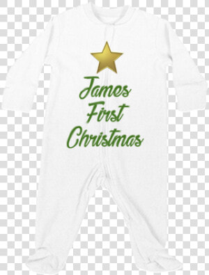 My First Christmas Personalised Jumpsuit   Capoeira  HD Png Download