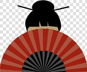 Geisha Geisha Girl Japanese   Sun Ray Vector Png  Transparent Png