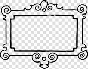 Black White Frames Frameswalls Org Clip Art   Frame Clipart Black And White  HD Png Download