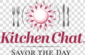 Kitchen Chat Logo Table Setting   Podcast  HD Png Download