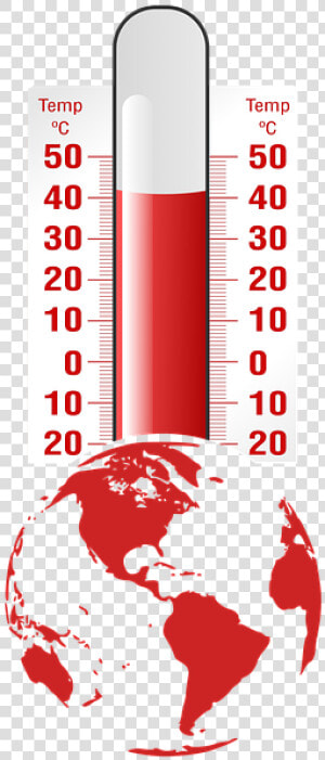 Climate Change  Thermometer  Temperature  Globe   Globe Png Clipart  Transparent Png