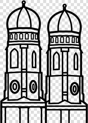 Munich Onion Towers   Munich Icon Png  Transparent Png