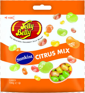 Jelly Belly Citrus Mix   Sunkist Citrus Jelly Belly  HD Png Download