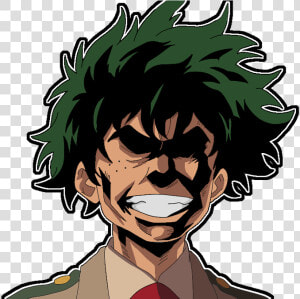 Deku All Might S Face   Cute My Hero Academia  HD Png Download