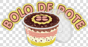 Bolo De Pote Png  Transparent Png