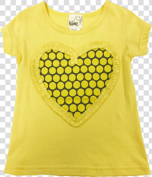 Yellow Heart Top   Tappeto Con Sensore Pressione  HD Png Download