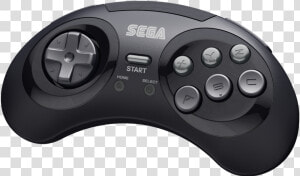 Sega Genesis 8 button Arcade Pad   Megadrive 6 Button Pad  HD Png Download