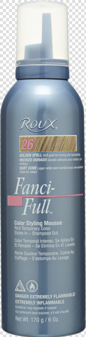 Fanci full Temporary Hair Color Mousse By Roux   Blond  HD Png Download