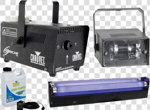 Halloween Blacklight Strobe  amp  Fog Machine Package   Chauvet Hurricane 700 Fog Machine  HD Png Download